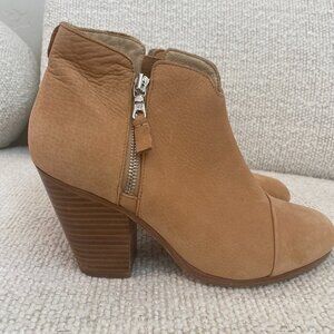 Rag & Bone Margot Boot – Made In Italy - Fall Staple - Smooth Tan Suede – 38.5